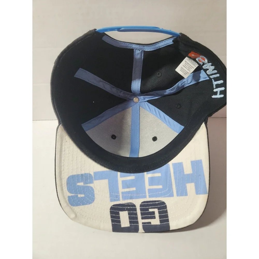 North‎ Carolina Tar Heels Hat SMITH  Men One Size Swoosh Nike Retro Cap Go Heels